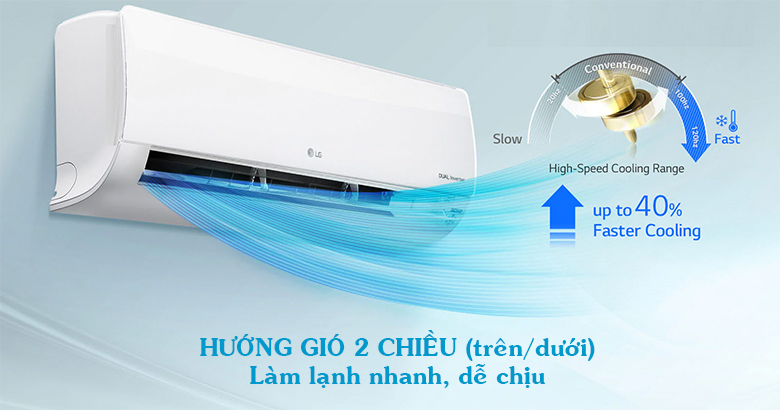 Máy lạnh - LG Inverter 1.0 HP IFC09M1 - Xuất sứ Thái Lan